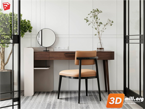 Dressing Table Skp Files 